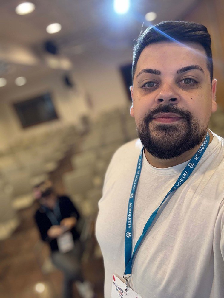 Sebastian Hornoi in sala poco prima di un intervento